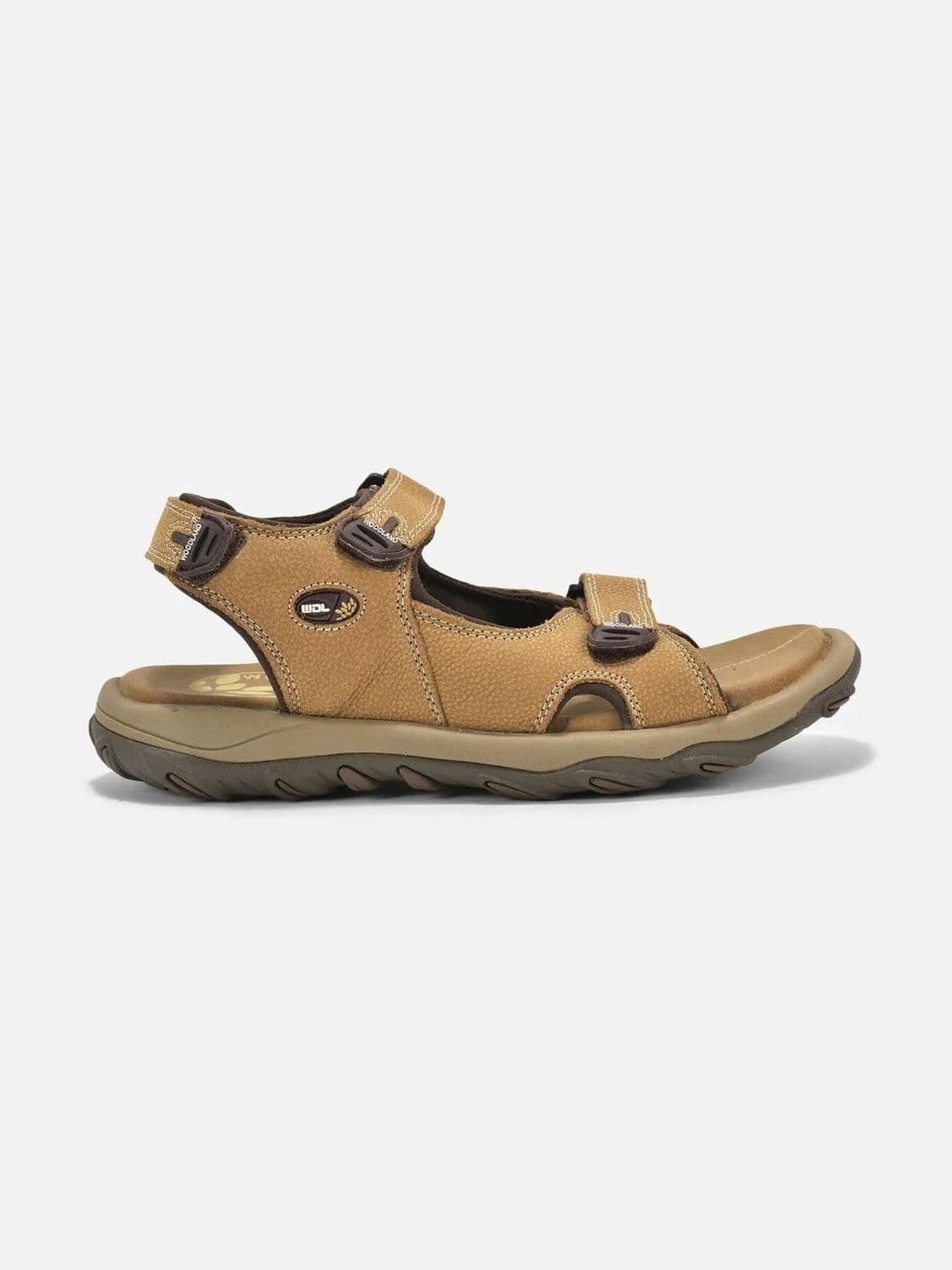 Woodland Men Leather Comfort Sandals thumbnail 4