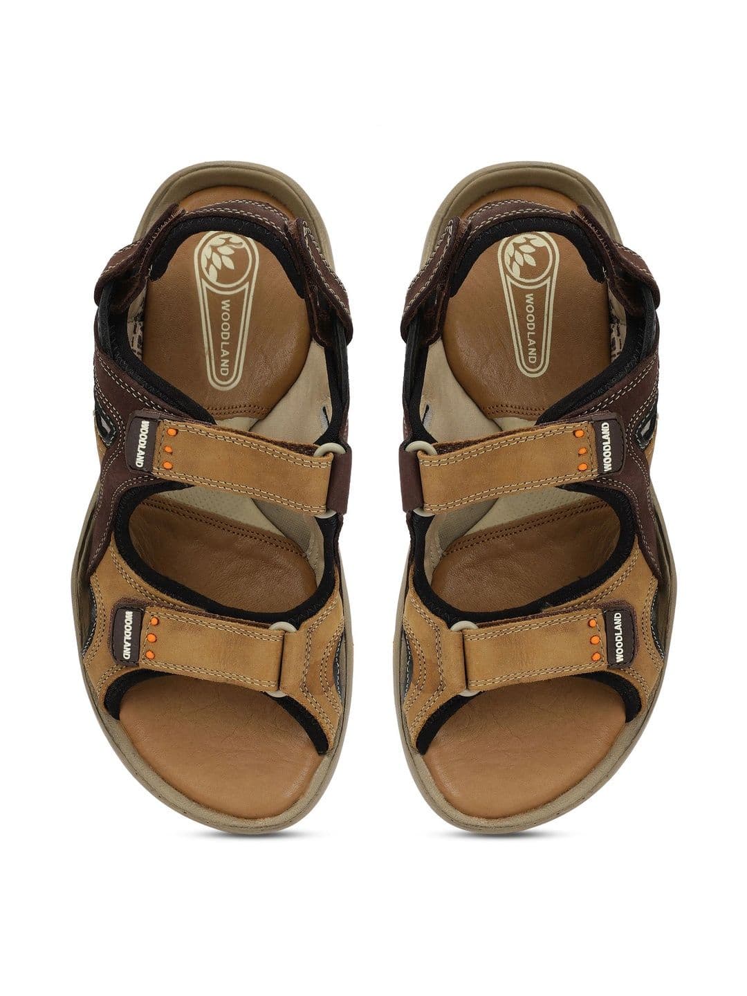 Woodland Men Leather Sandals thumbnail 4