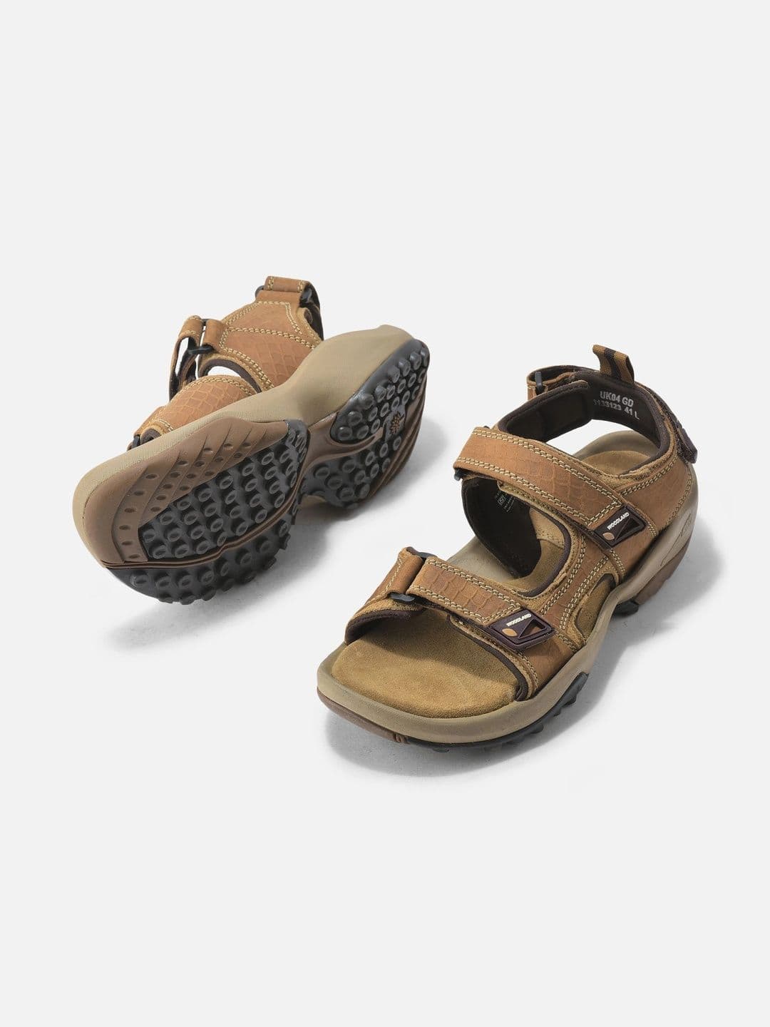 Woodland Men Leather Sandals thumbnail 3