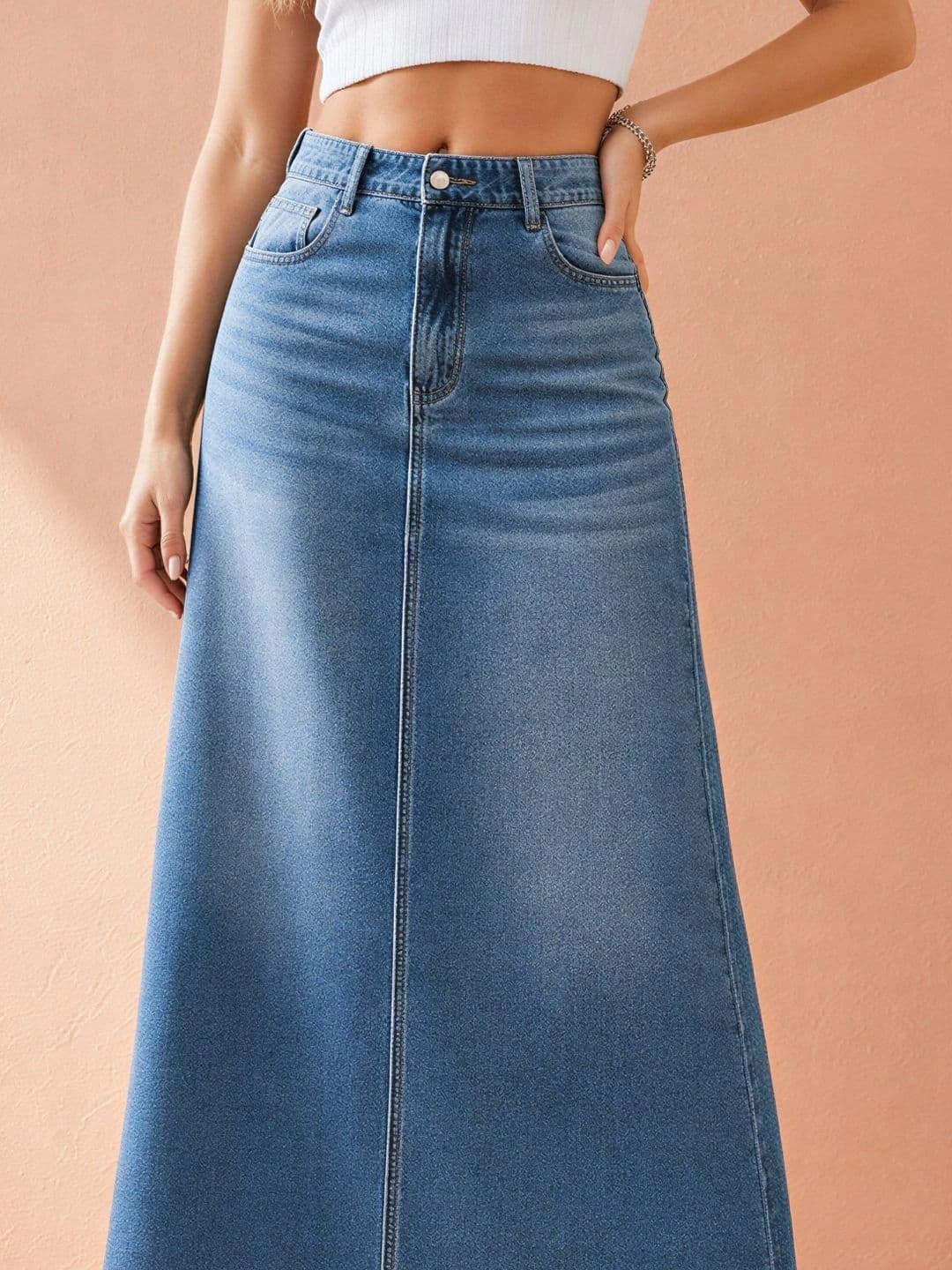 ATELIER REBEL Women Maxi A-Line Skirt thumbnail 4
