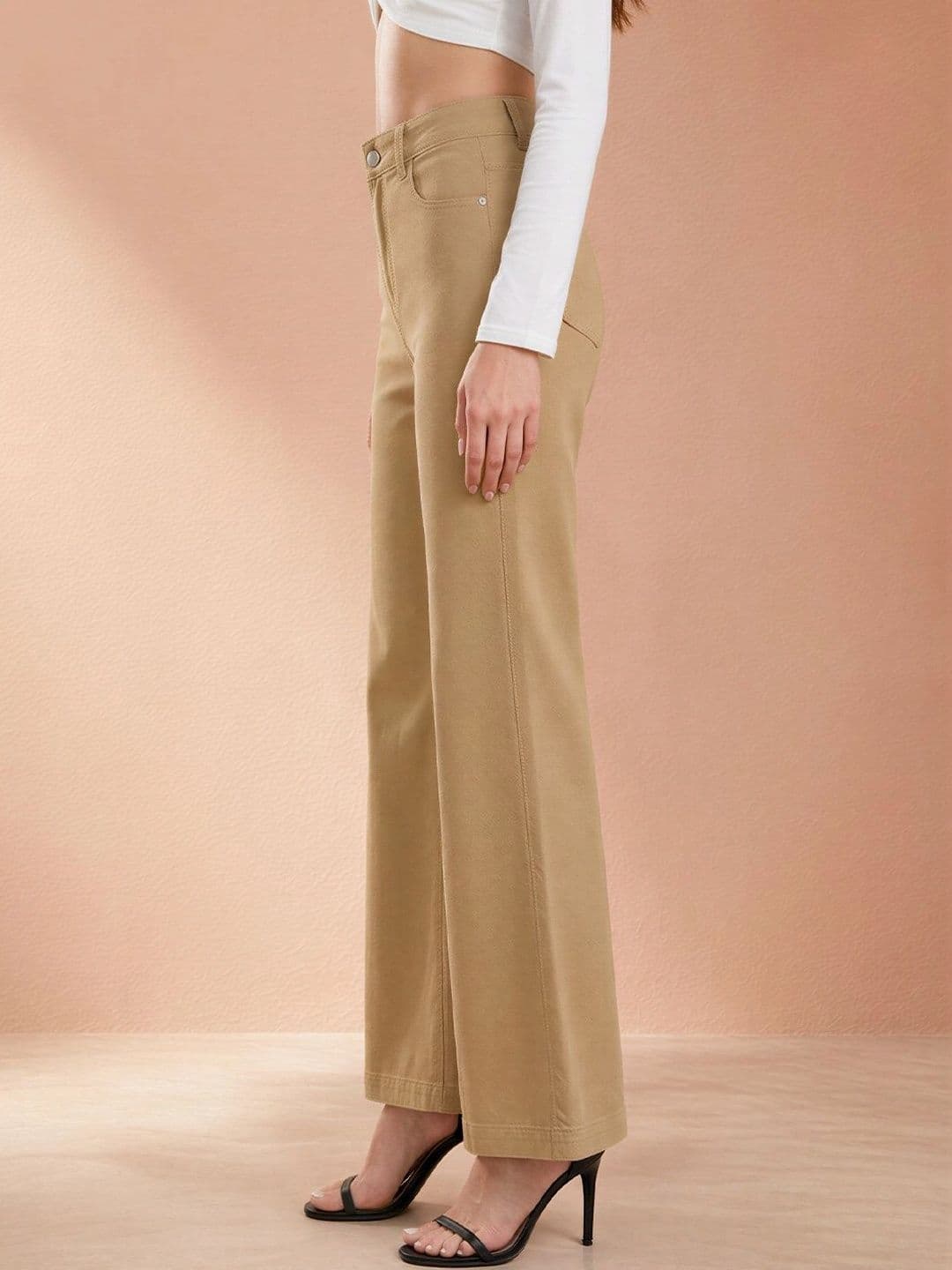 ATELIER REBEL Women Wide Leg Mid-Rise Jeans thumbnail 3