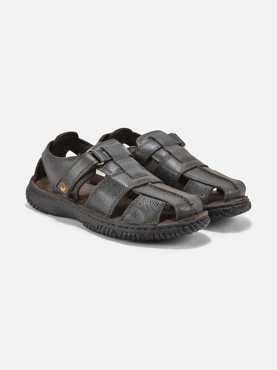 Woodland Men Leather Fisherman Sandals thumbnail 2