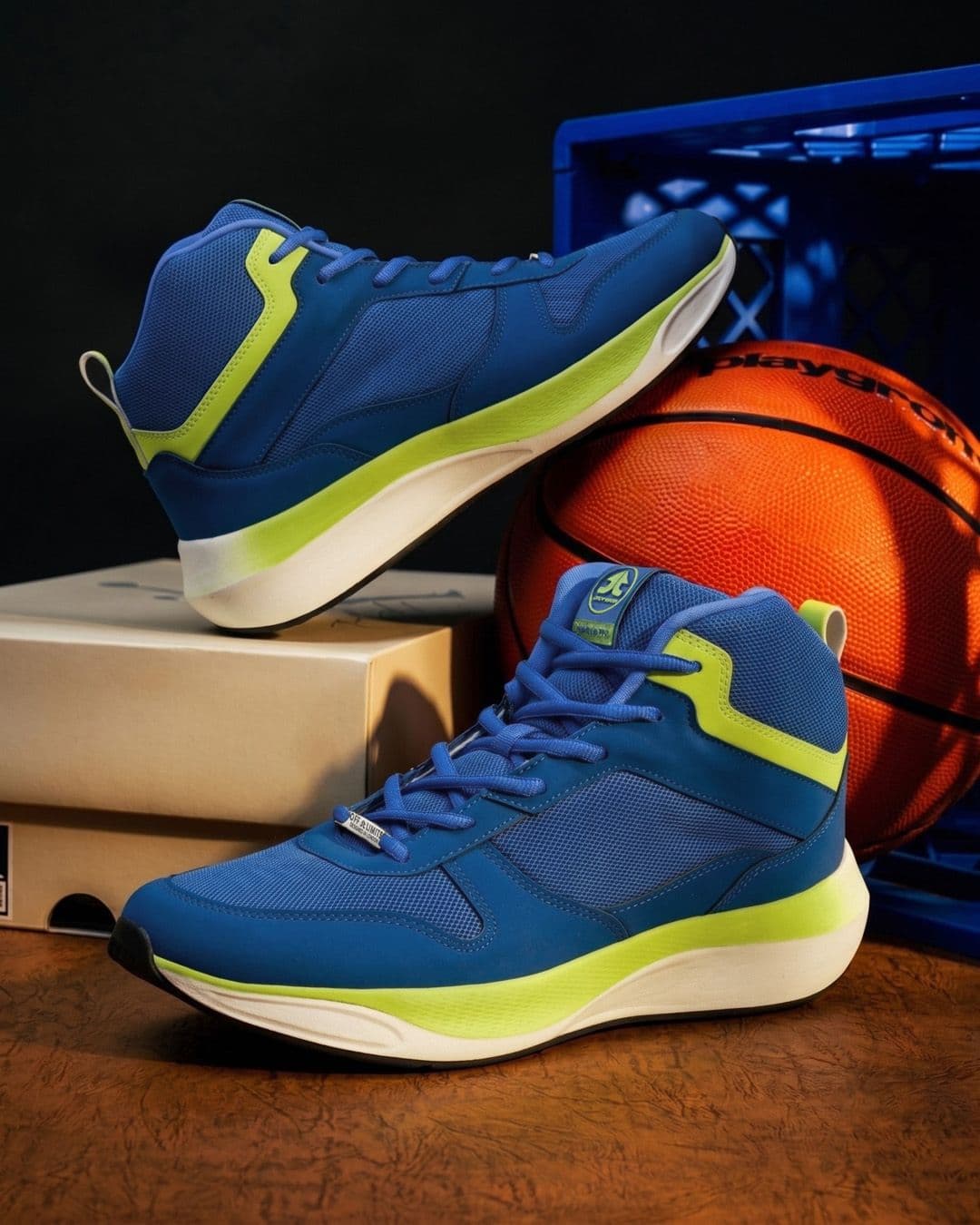 OFF LIMITS Men Non-Marking Lace-Ups Basketball Mesh Shoes - view 1
