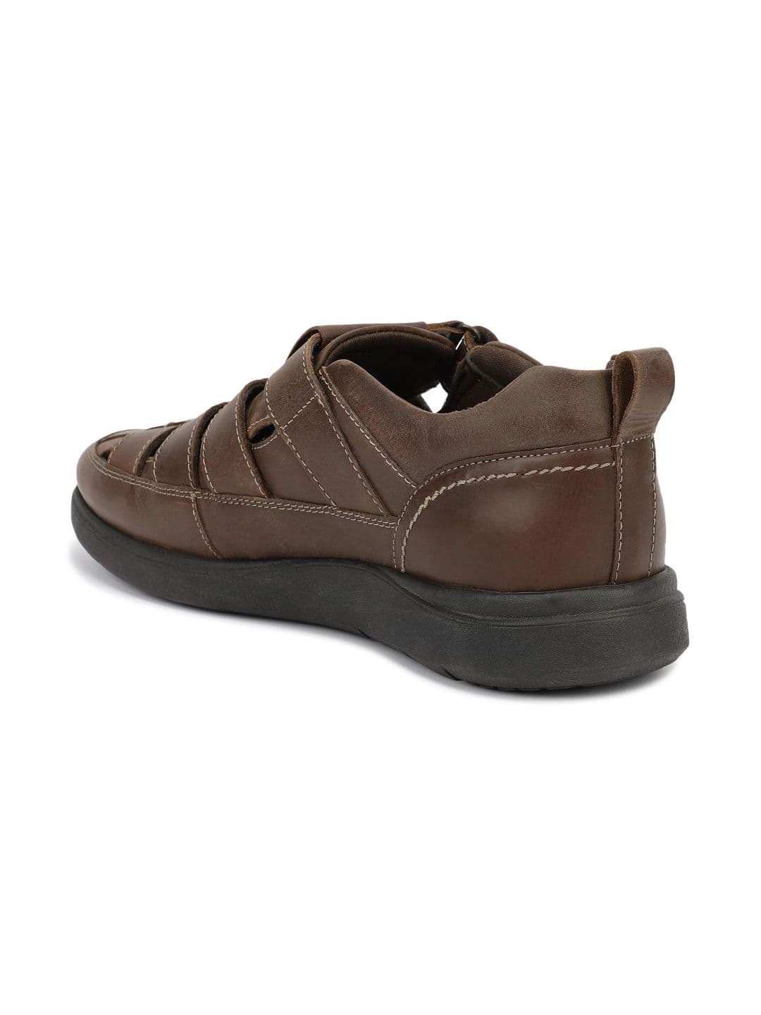 Woodland Men Leather Fisherman Sandals thumbnail 4