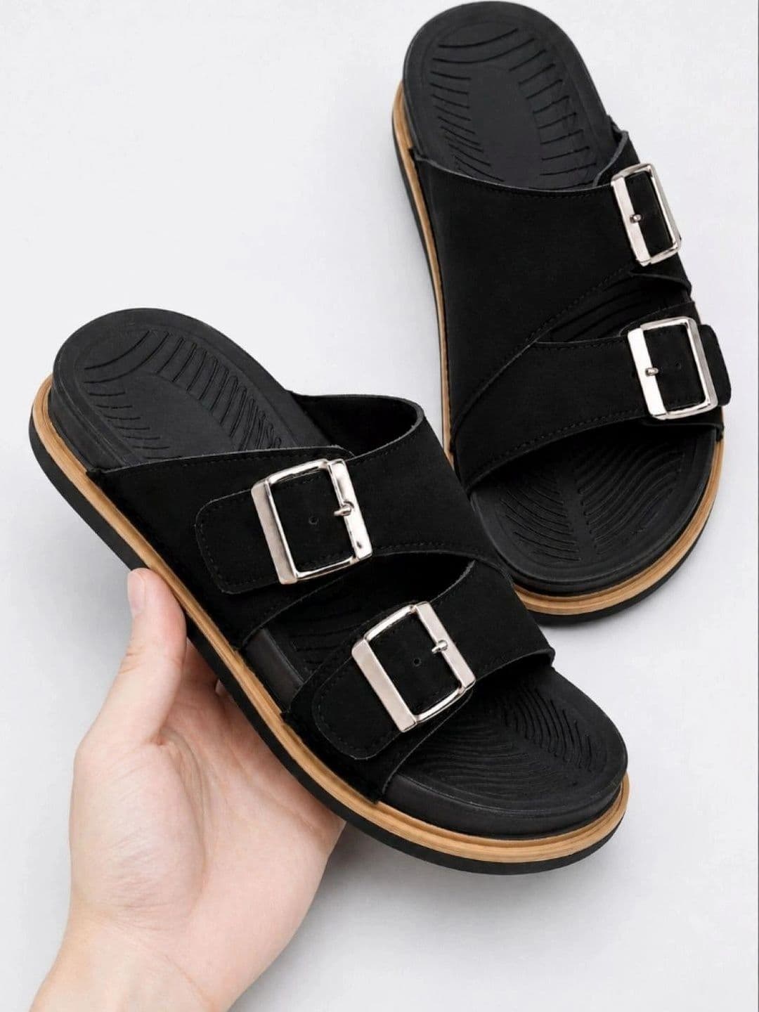 Provogue Men Suede Comfort Sandals - view 1