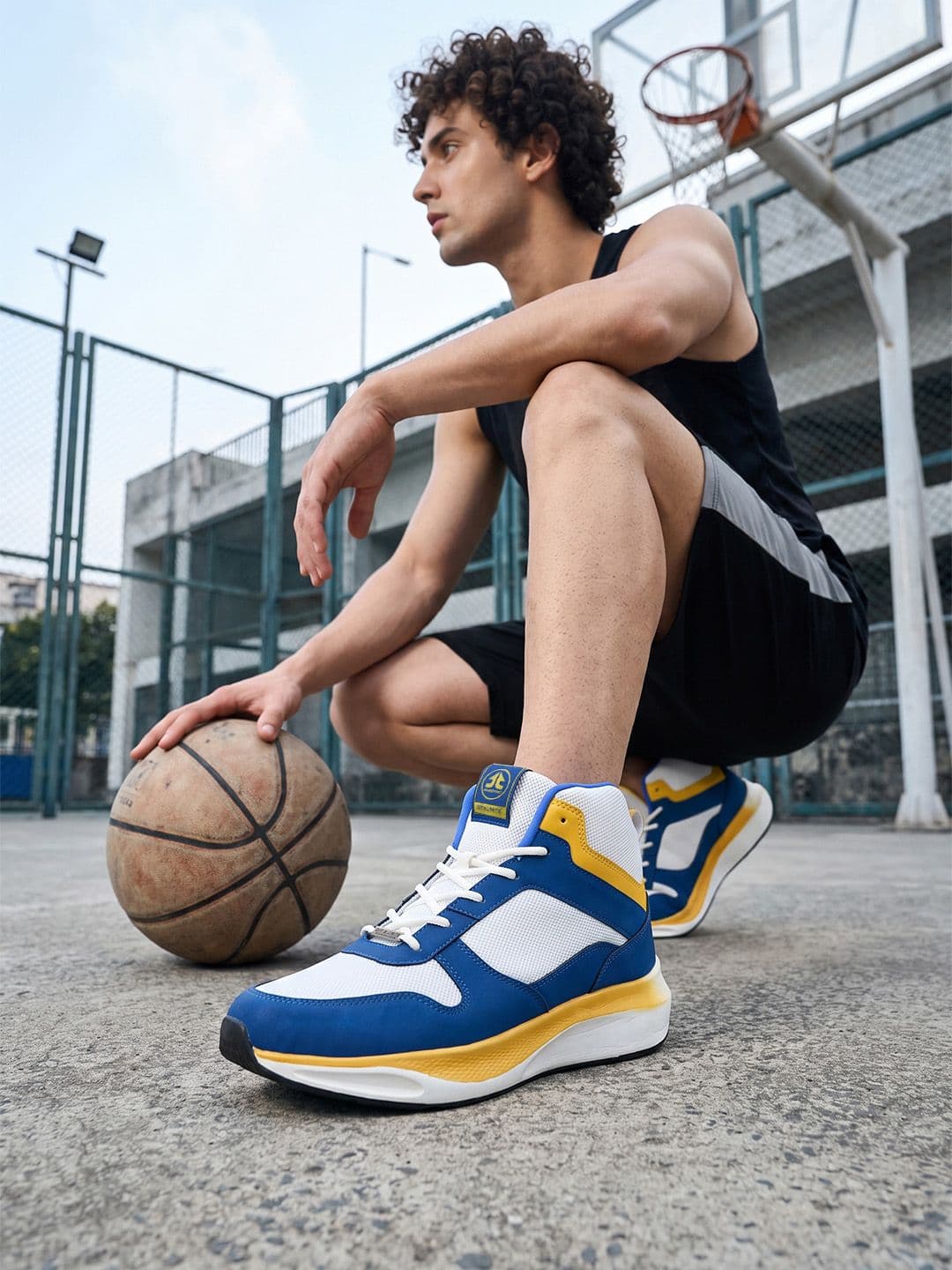 OFF LIMITS Men Running & Non-Marking Basketball Mesh Shoes thumbnail 4