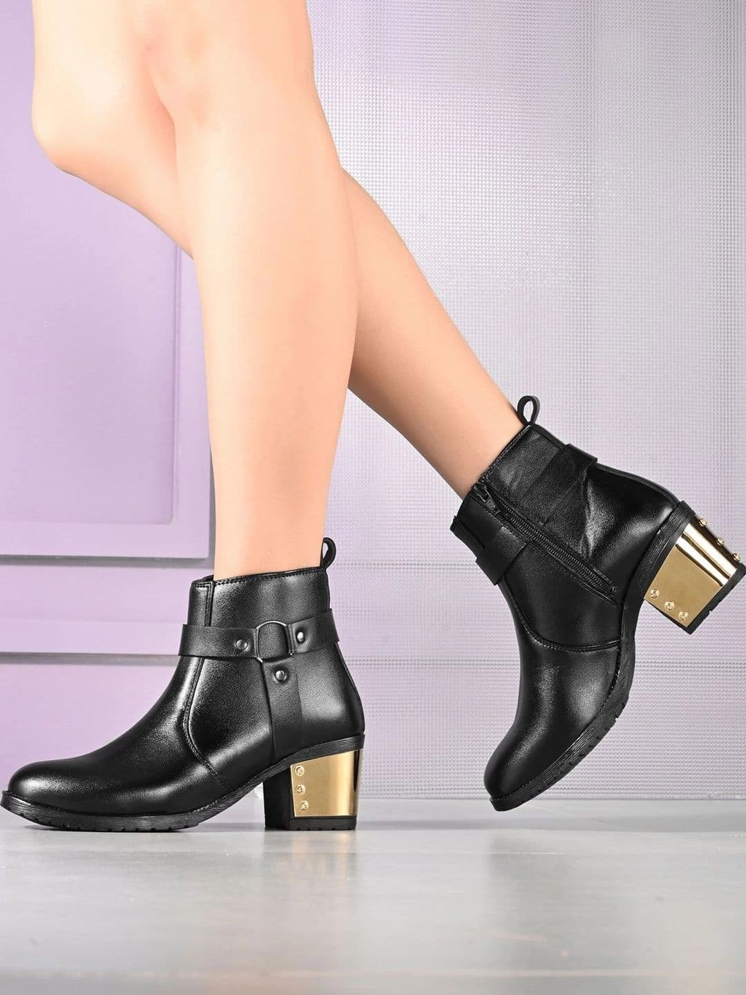 The Roadster Lifestyle Co Women Round Toe Zip Regular Boots - view 1