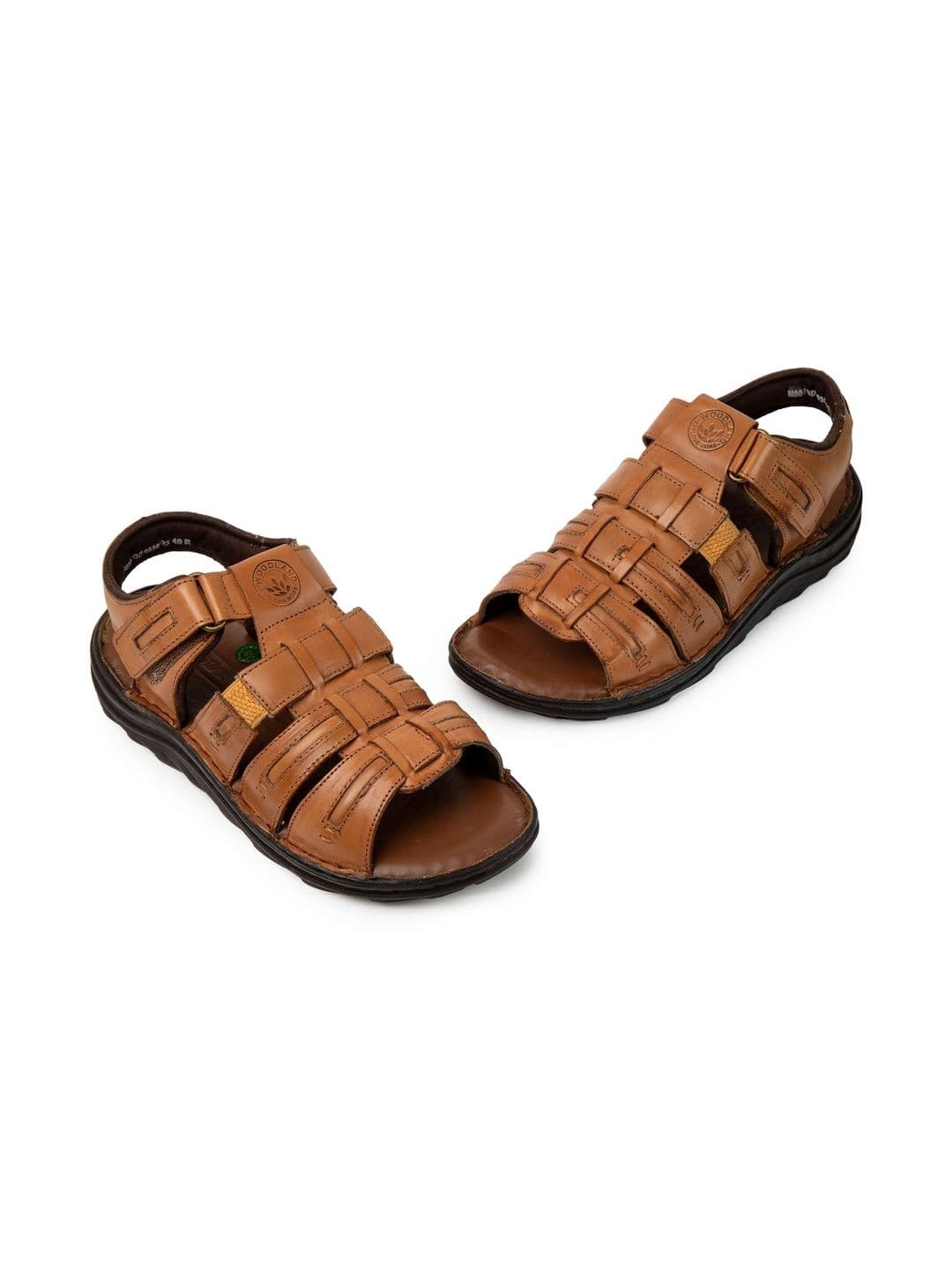 Woodland Men Leather Fisherman Sandals thumbnail 3