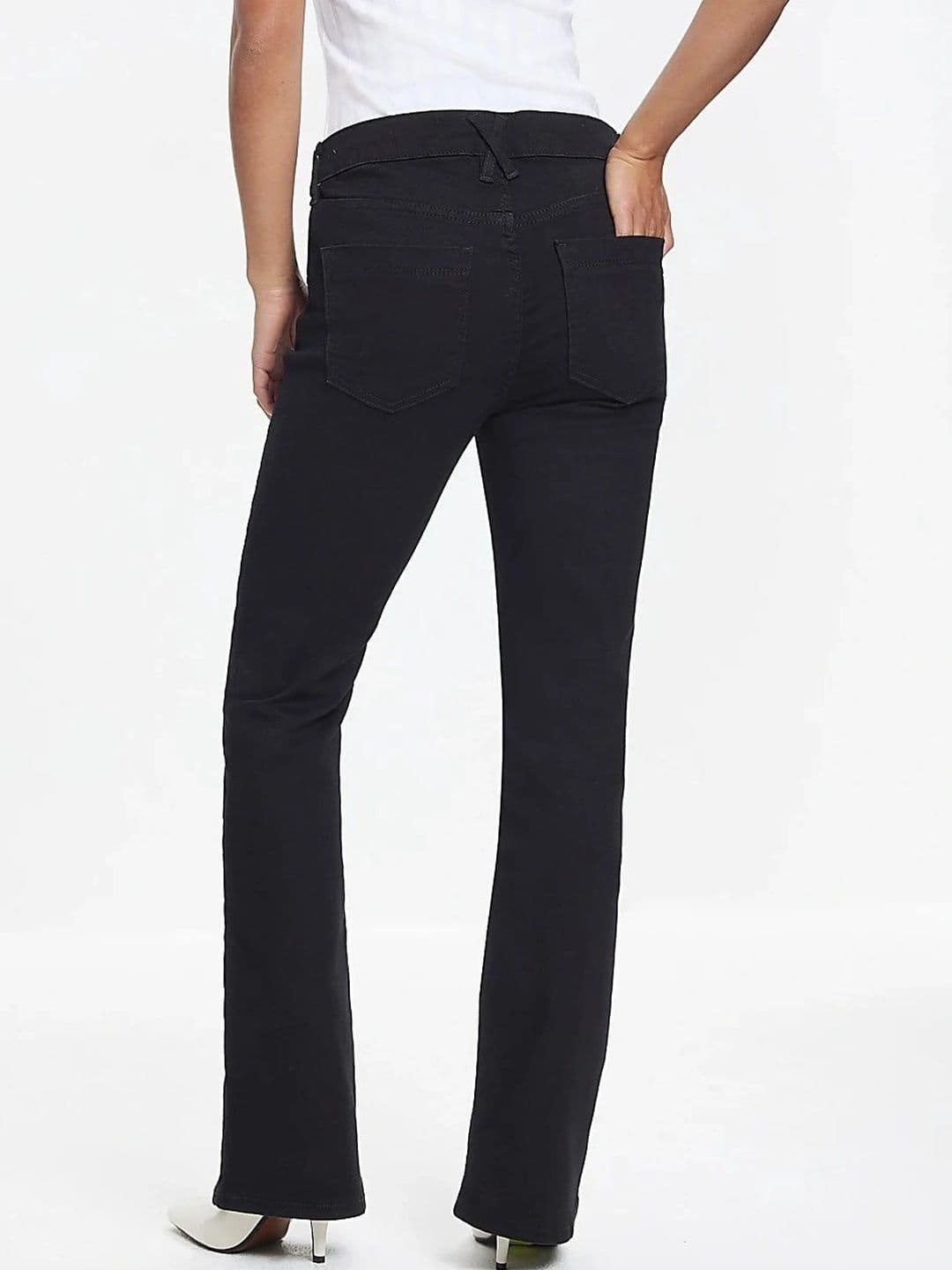 Aadvi Fashion Women Super Flared High-Rise Stretchable Jeans thumbnail 2