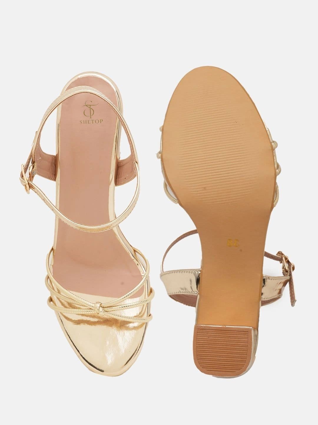 SHETOP Party Block Sandals thumbnail 3