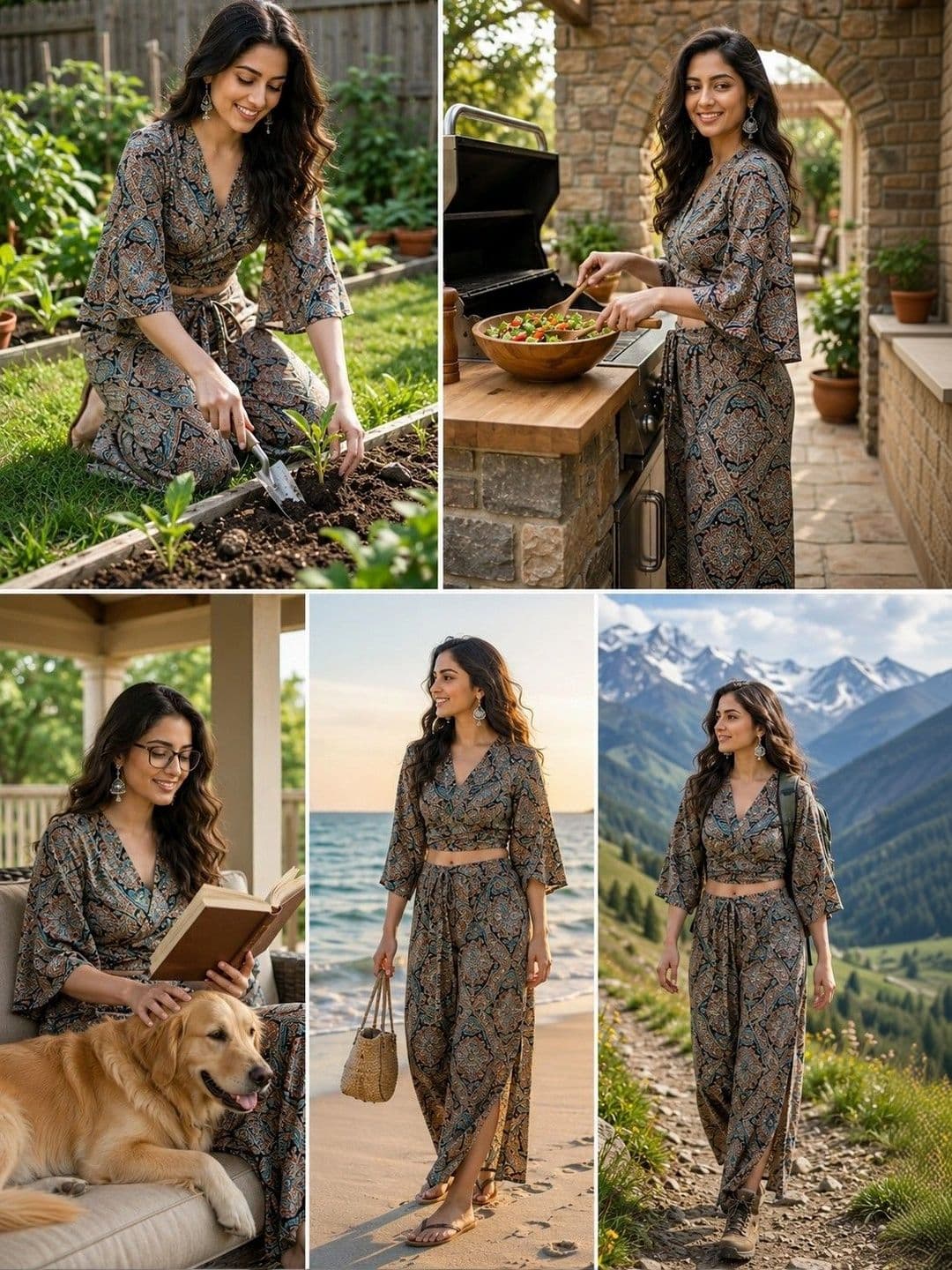 SCUBE DESIGNS Solid Top with Trousers thumbnail 2