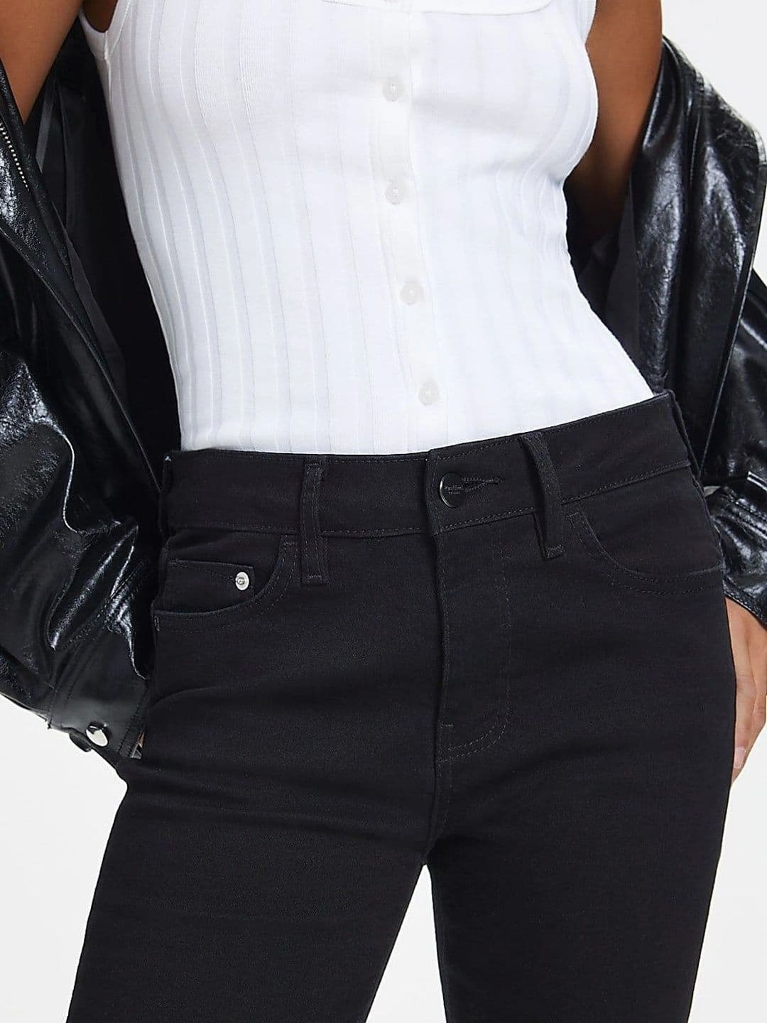 Aadvi Fashion Women Super Flared High-Rise Stretchable Jeans thumbnail 3