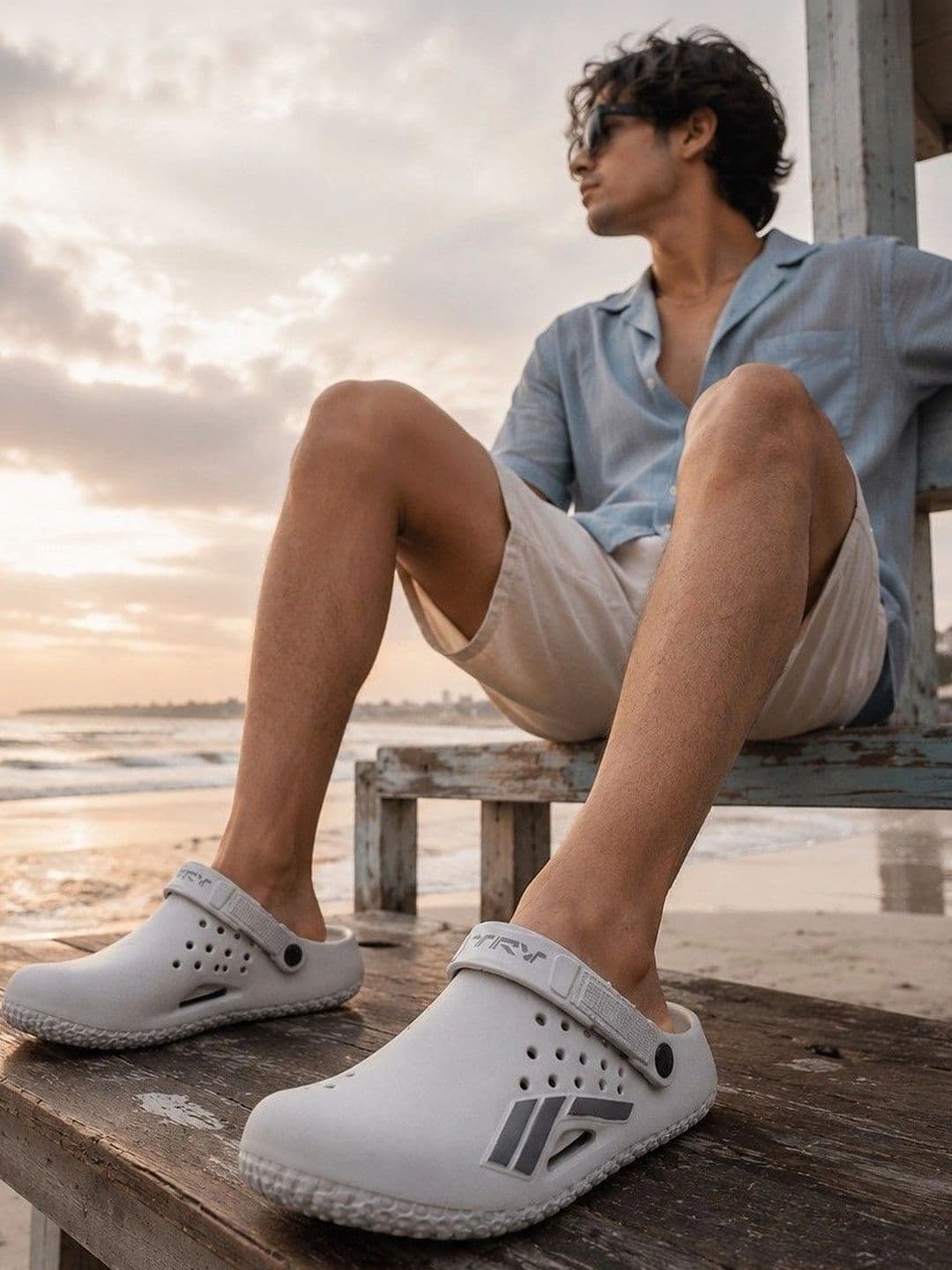 TRV Men Clogs Sandals - view 1