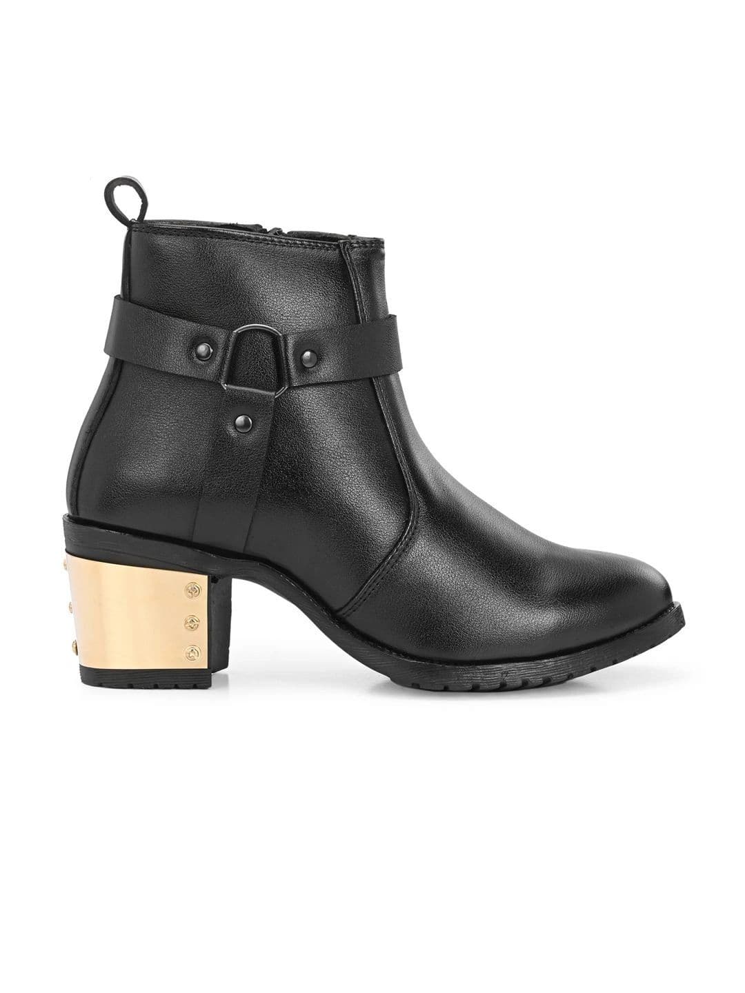 The Roadster Lifestyle Co Women Round Toe Zip Regular Boots thumbnail 2