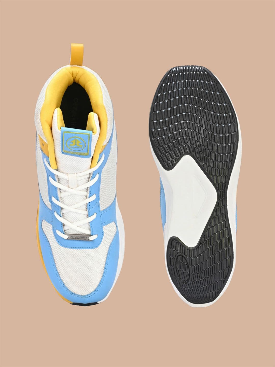 OFF LIMITS Men Lace-Ups Basketball Non-Marking Mesh Shoes thumbnail 6