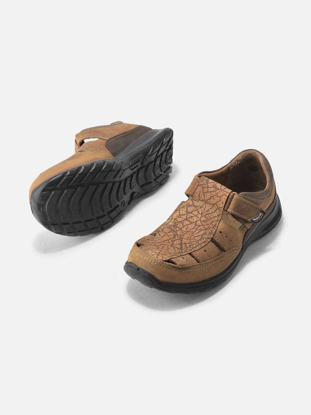 Woodland Men Leather Shoe-Style Sandals thumbnail 3