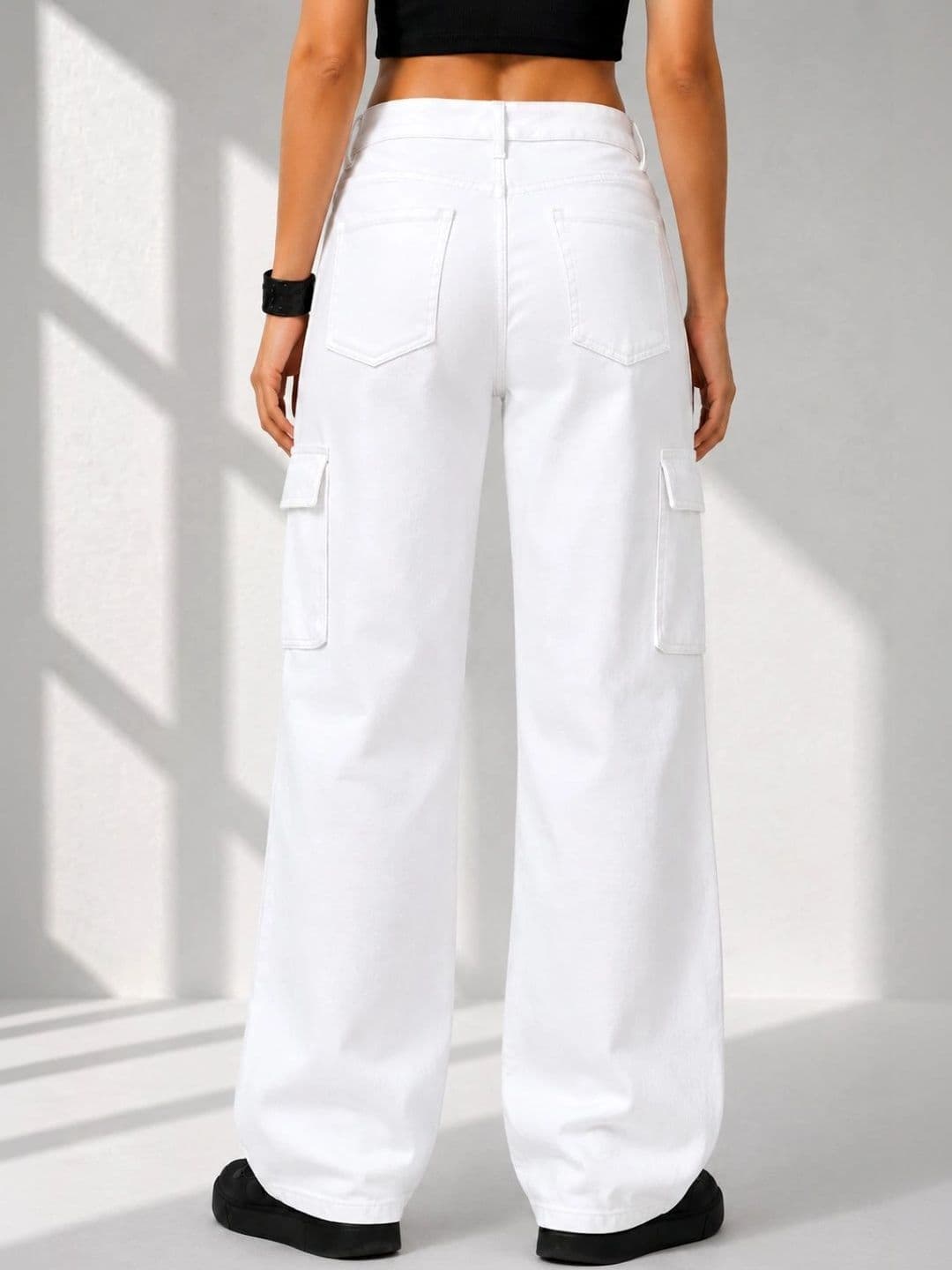 SZN Women Classic Regular Fit Mid-Rise Stretchable Jeans thumbnail 4