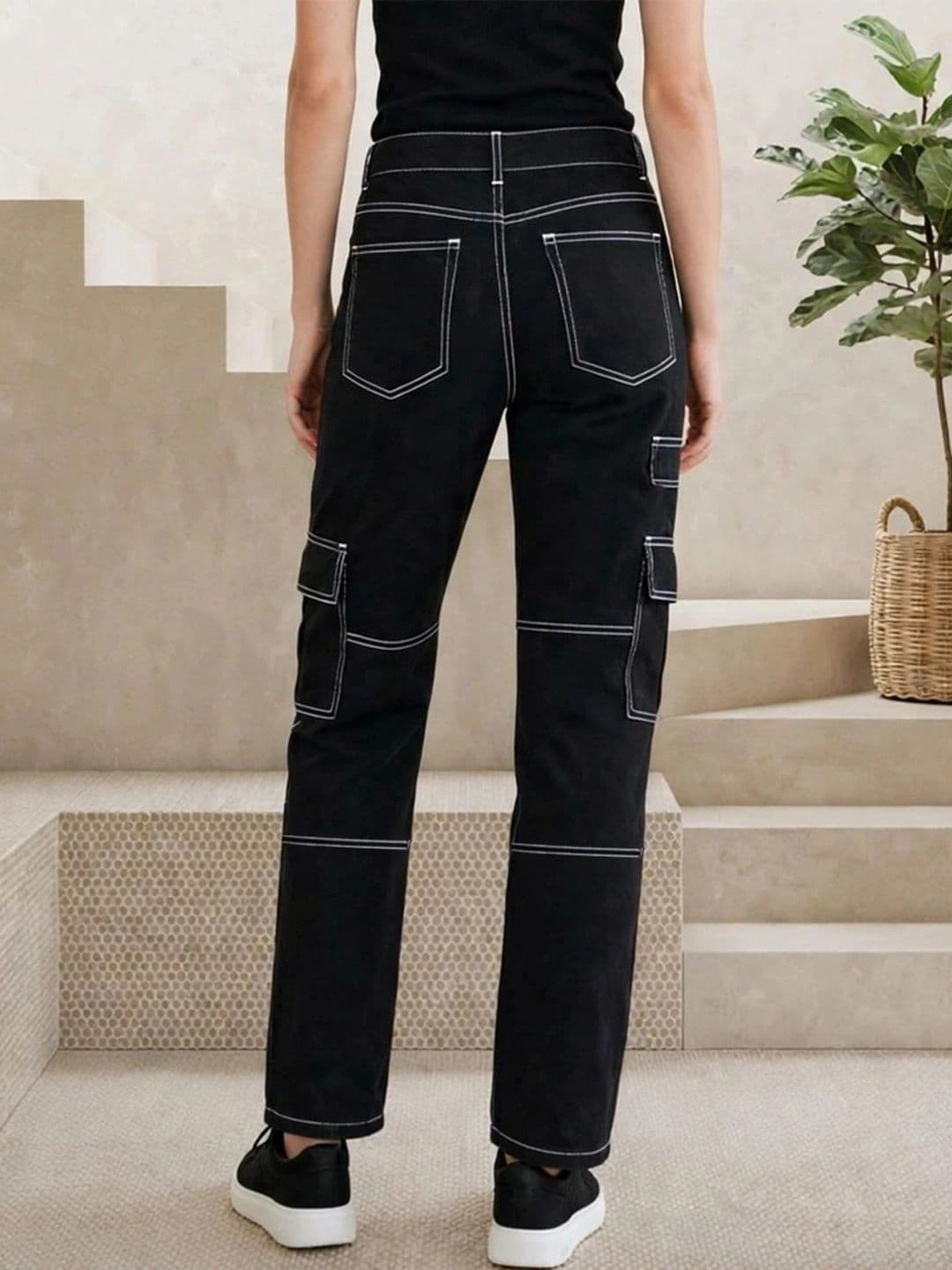 SZN Women Classic Regular Fit Mid-Rise Stretchable Jeans thumbnail 3