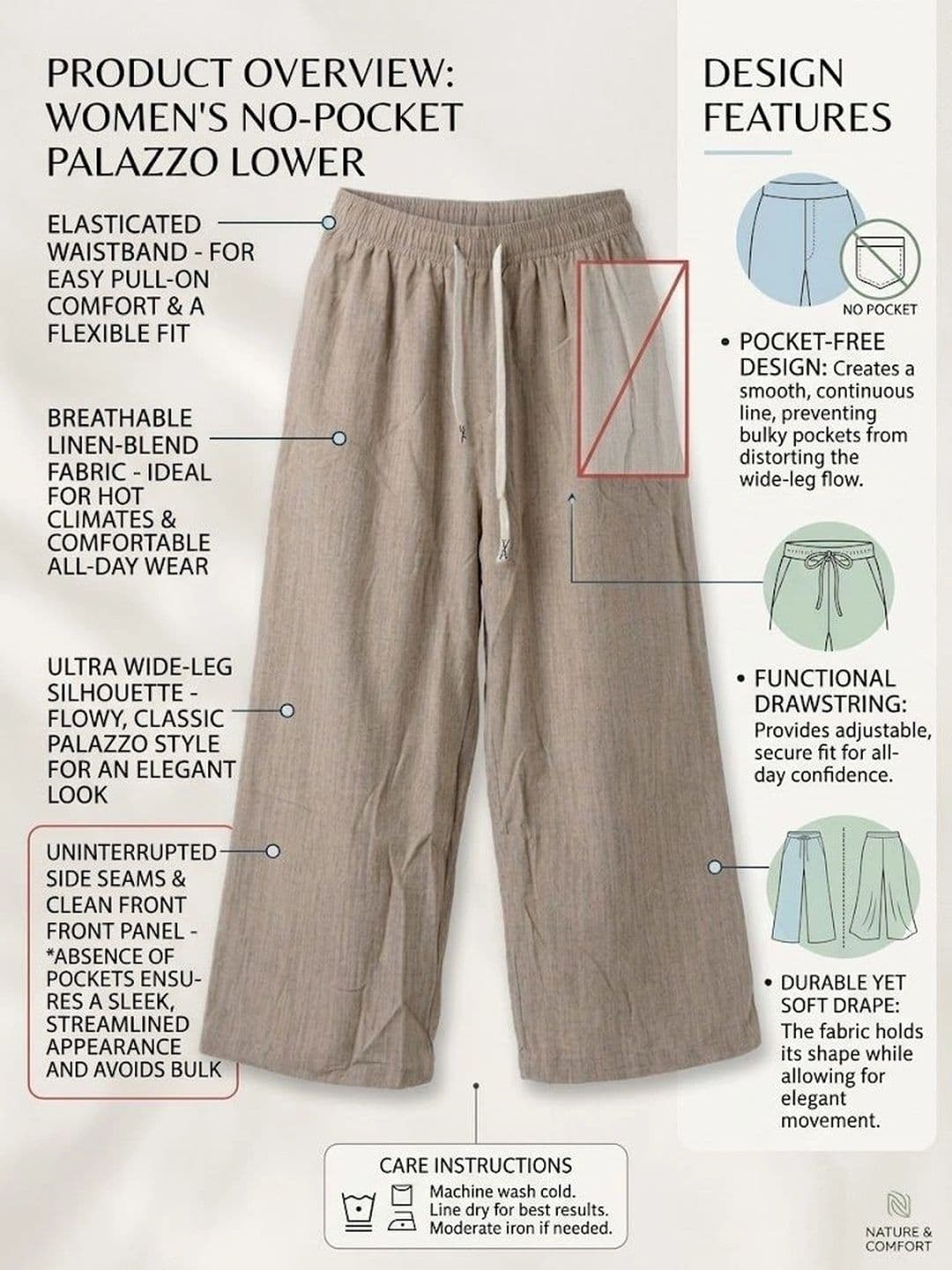 Alexvyan Women Knitted Palazzos thumbnail 5