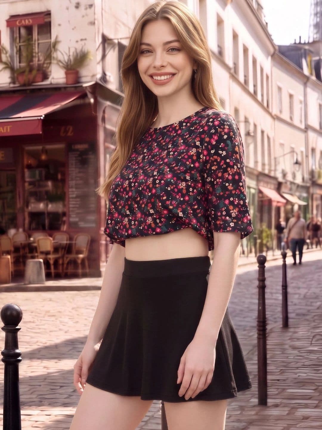 Sera Women Mini Flared Skirt thumbnail 4