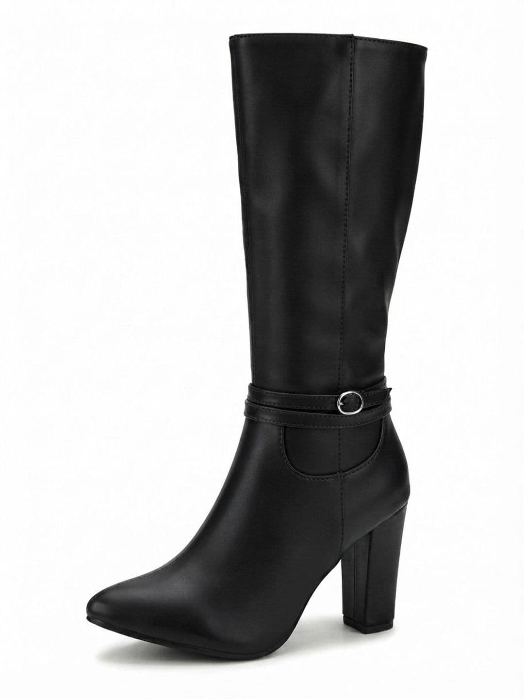 AVIVASTYLE Women Pointed Toe Zip Regular Boots thumbnail 4