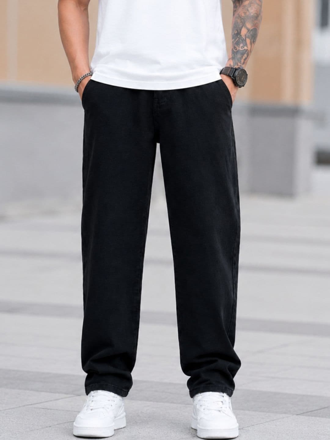 Hyraa Club Men Straight Fit Mid-Rise Jeans - view 1