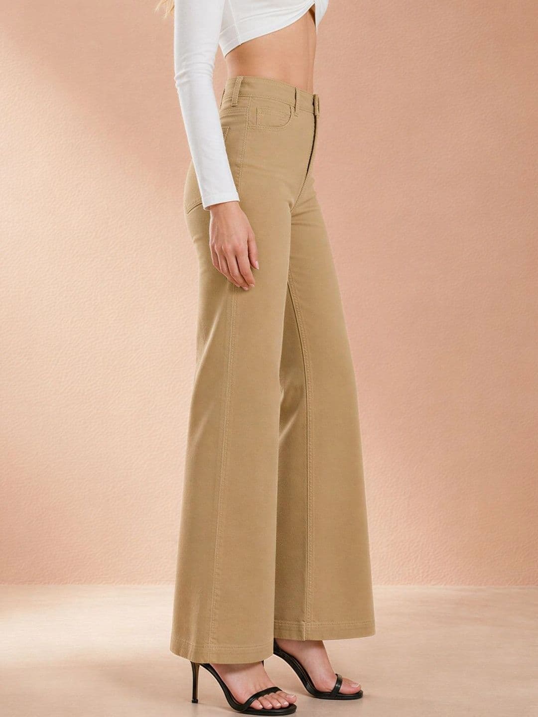 ATELIER REBEL Women Wide Leg Mid-Rise Jeans thumbnail 7