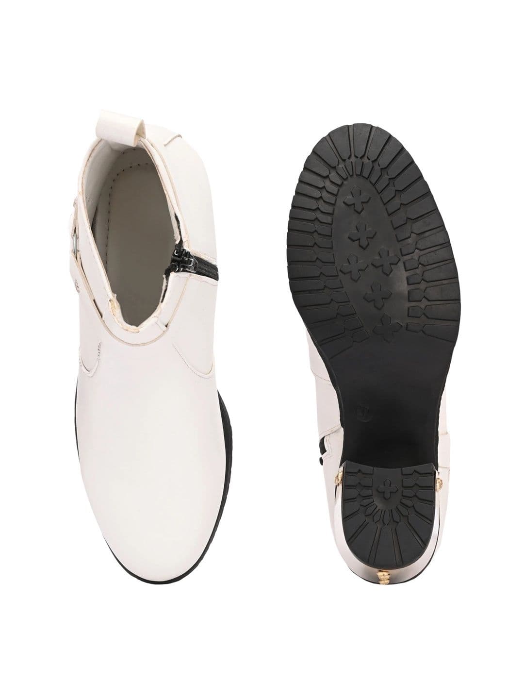 The Roadster Lifestyle Co Women Round Toe Zip Regular Boots thumbnail 5