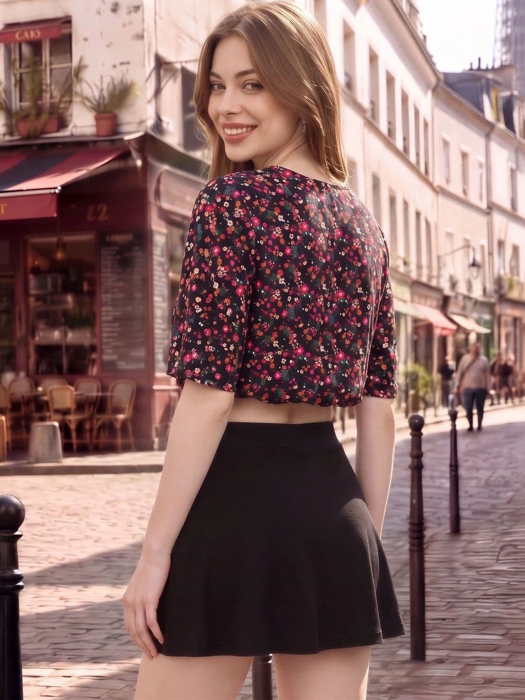 Sera Women Mini Flared Skirt thumbnail 5