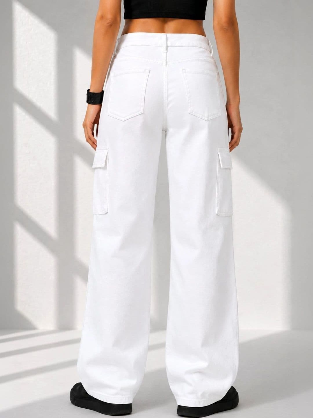 Moda Rapido Women Classic Regular Fit Mid-Rise Stretchable Jeans thumbnail 4