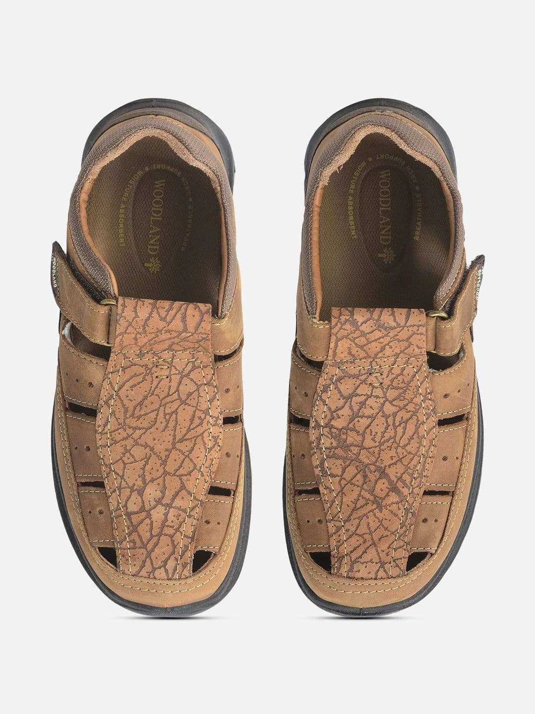 Woodland Men Leather Shoe-Style Sandals thumbnail 2