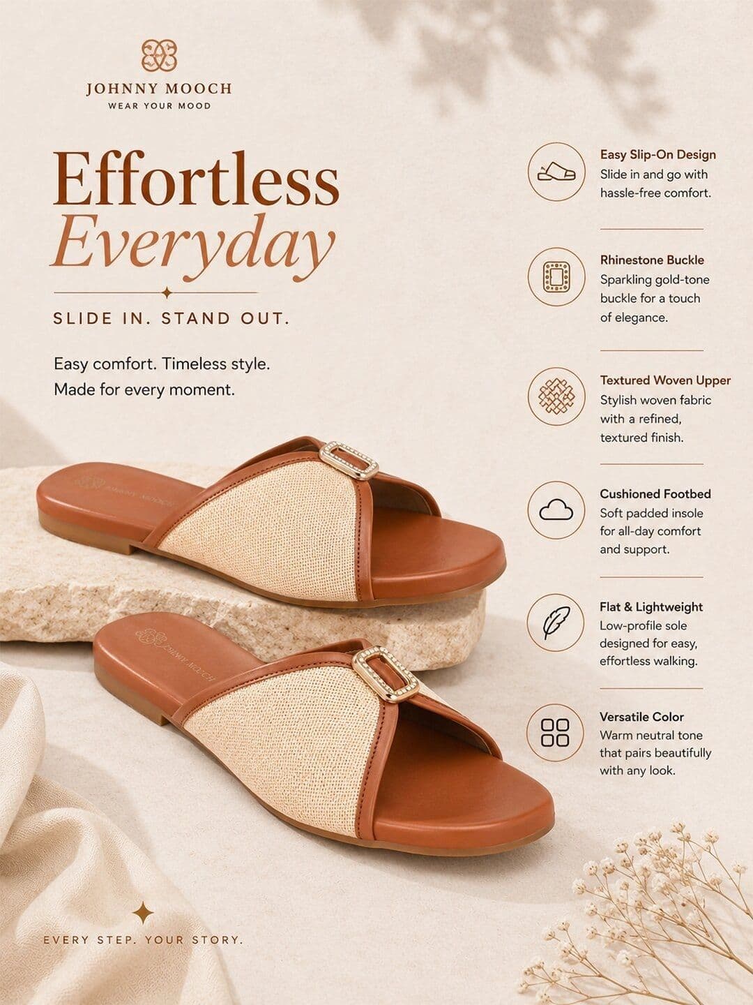 LONDON STEPS Women Textured Woven Design Embellished Flats thumbnail 4