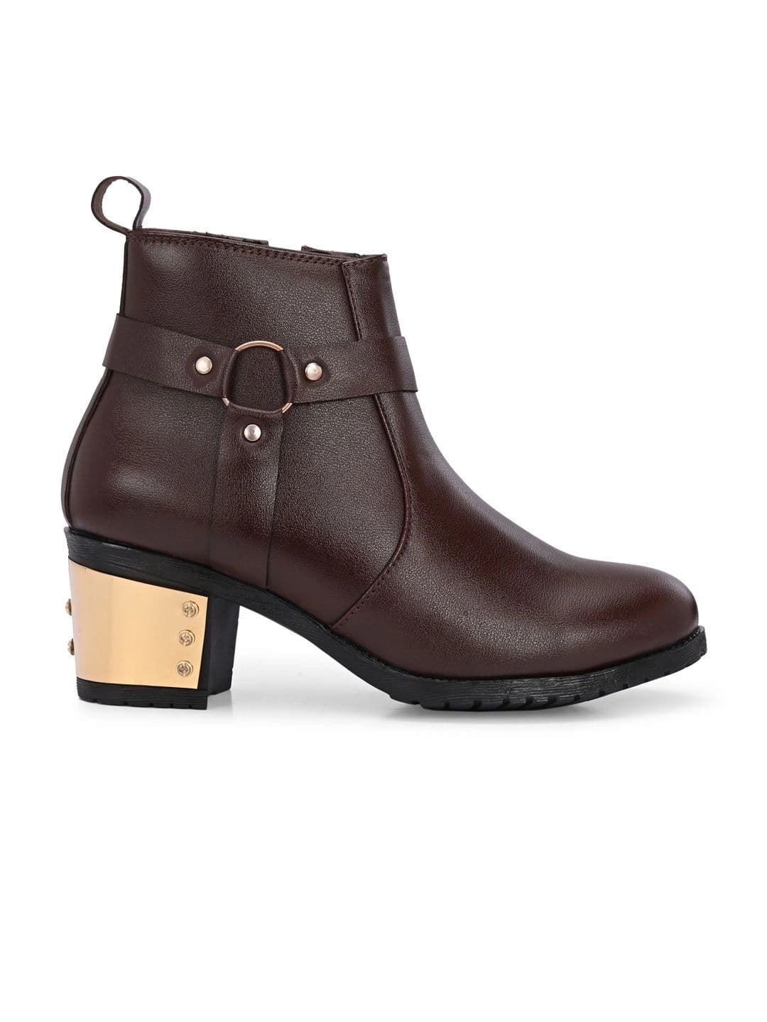 The Roadster Lifestyle Co Women Round Toe Zip Regular Boots thumbnail 7