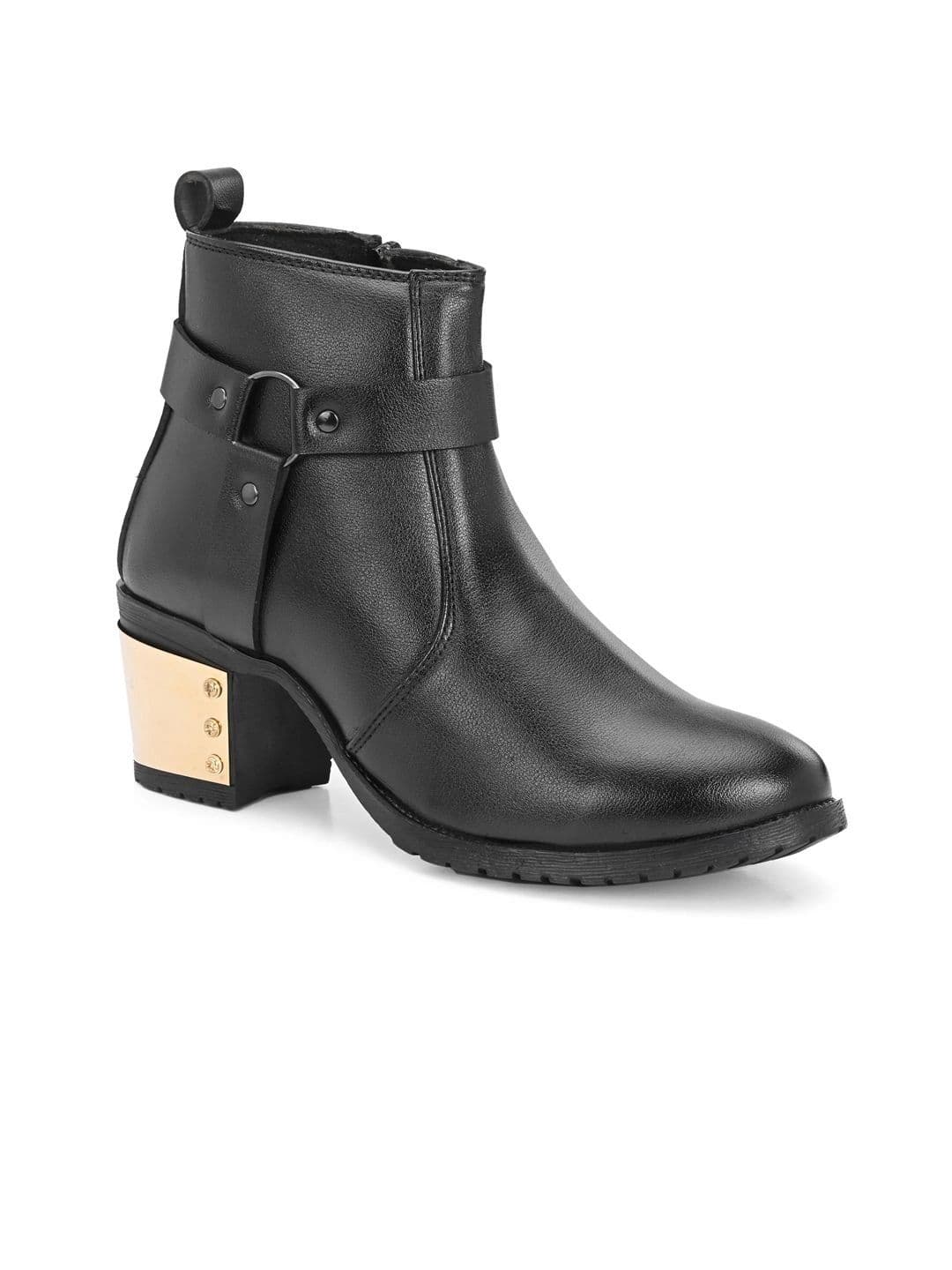 The Roadster Lifestyle Co Women Round Toe Zip Regular Boots thumbnail 7