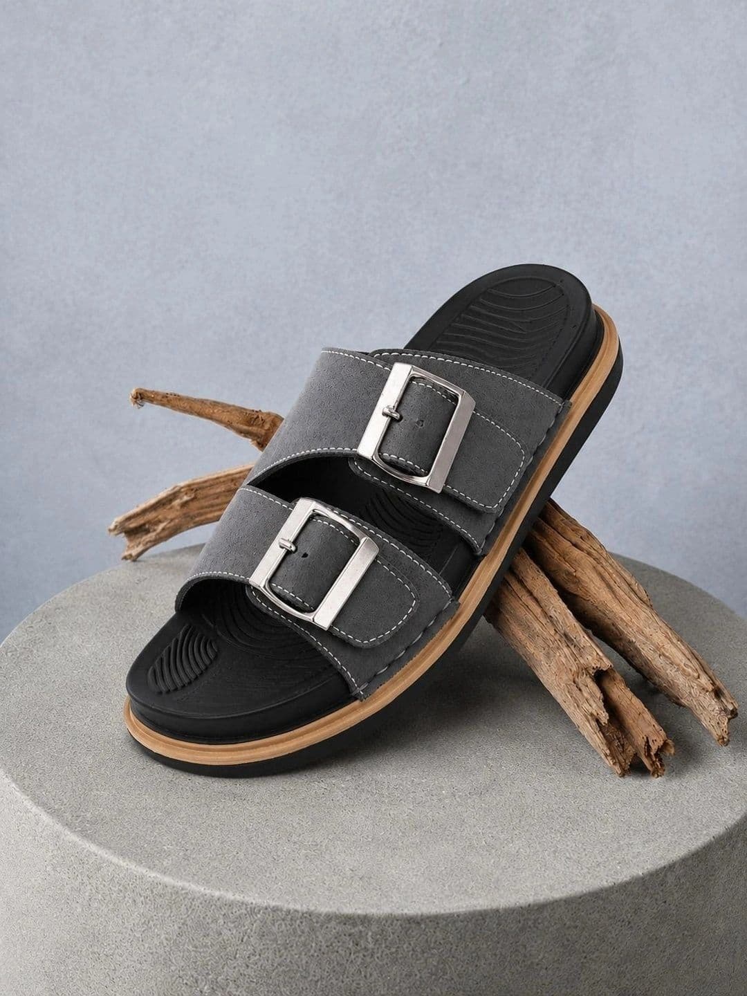 Roadster Men Suede Comfort Sandals - view 1