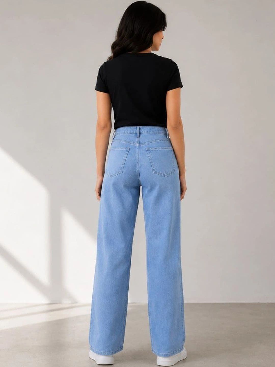 SZN Women Classic Regular Fit Mid-Rise Stretchable Jeans thumbnail 3