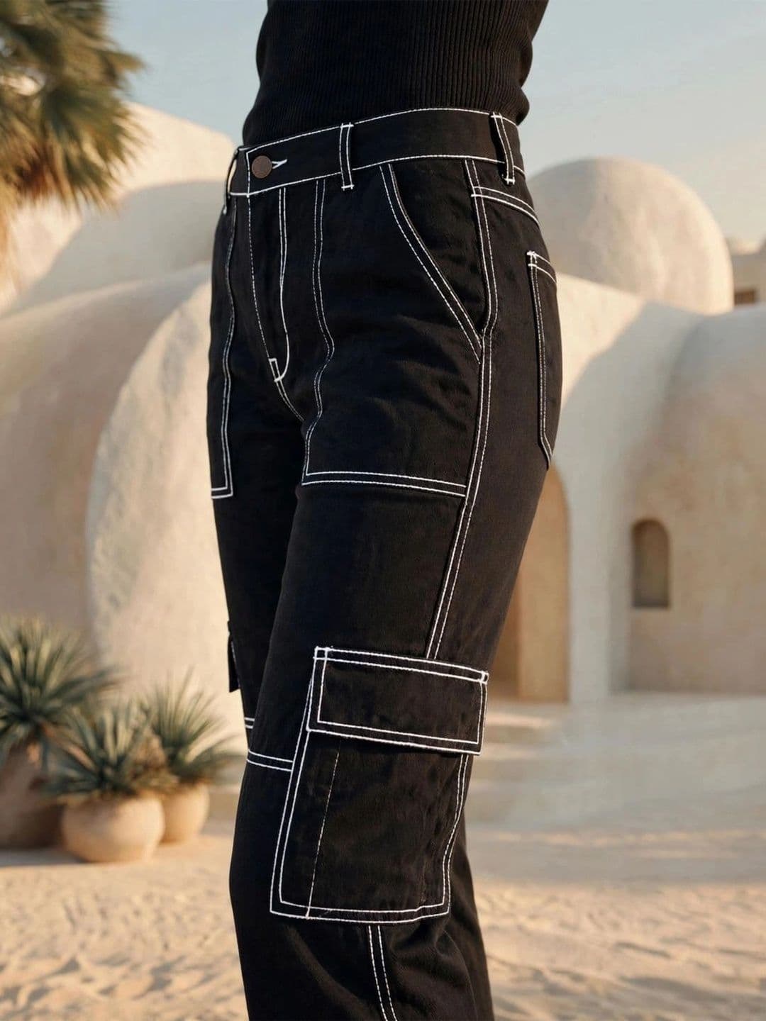 SZN Women Classic Regular Fit Mid-Rise Stretchable Jeans thumbnail 4