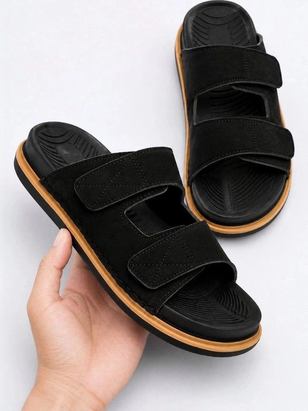 Provogue Men Suede Comfort Sandals - view 1