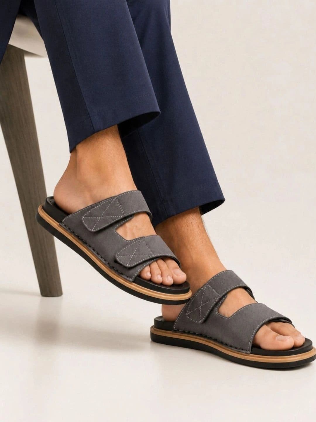 Provogue Men Suede Comfort Sandals thumbnail 4