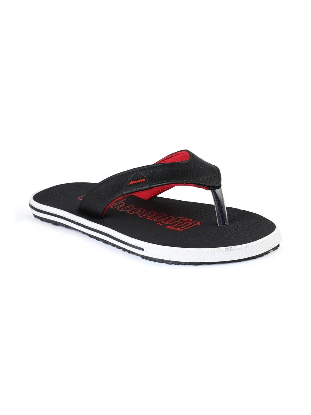 Bata Men Striped Thong Flip-Flops thumbnail 4