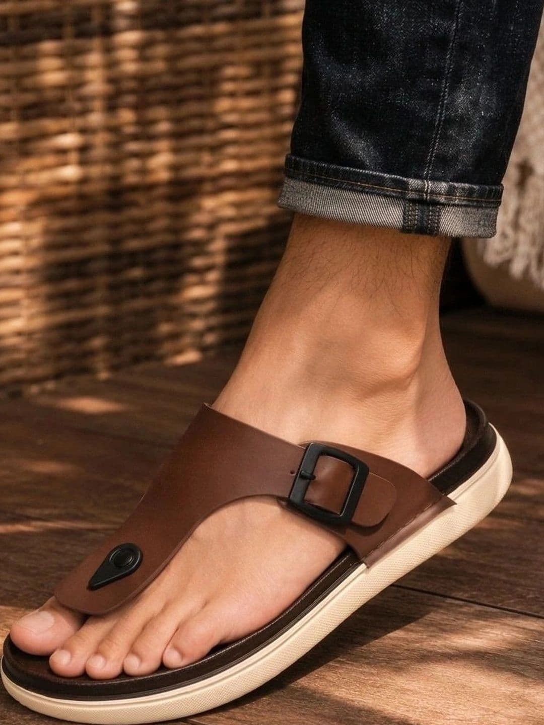 Roadster Men Comfort Sandals thumbnail 6