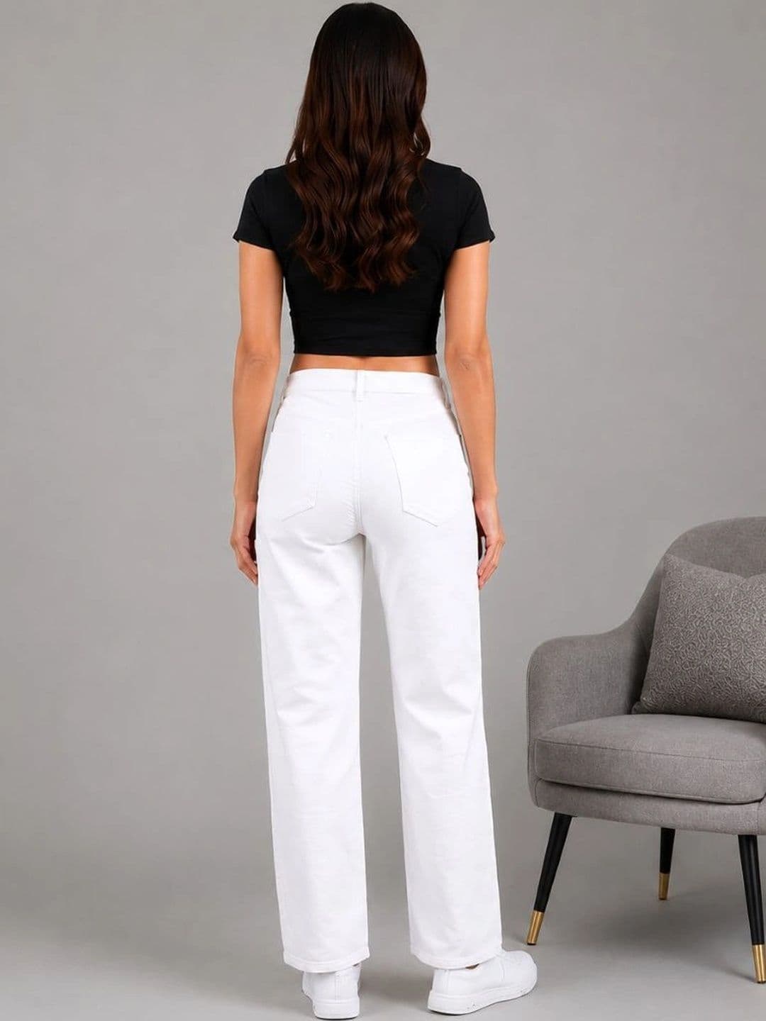 SZN Women Classic Regular Fit Mid-Rise Stretchable Jeans thumbnail 3