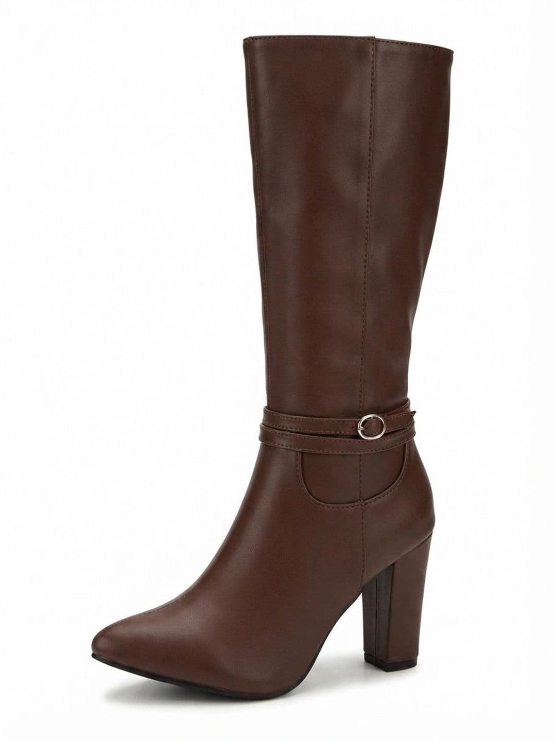 AVIVASTYLE Women Pointed Toe Zip Regular Boots thumbnail 2