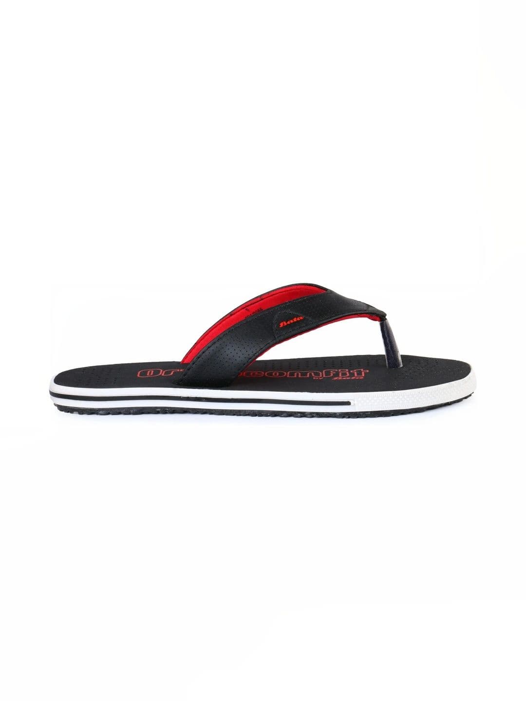 Bata Men Striped Thong Flip-Flops thumbnail 2