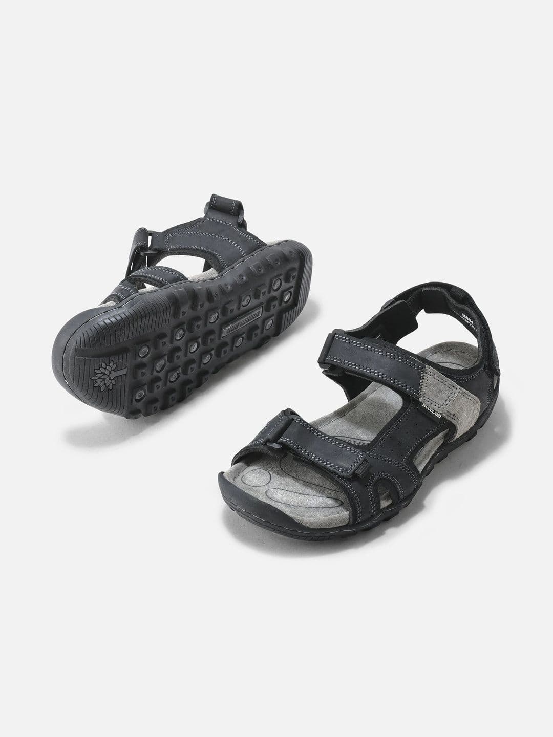 Woodland Men Leather Sandals thumbnail 2