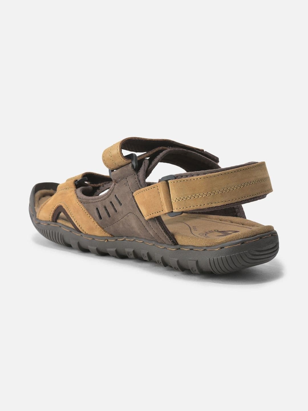 Woodland Men Leather Comfort Sandals thumbnail 4