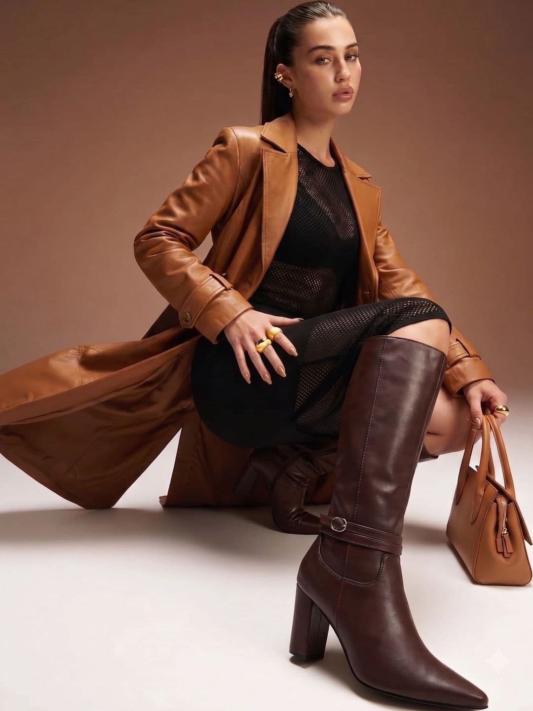 AVIVASTYLE Women Pointed Toe Zip Regular Boots thumbnail 7