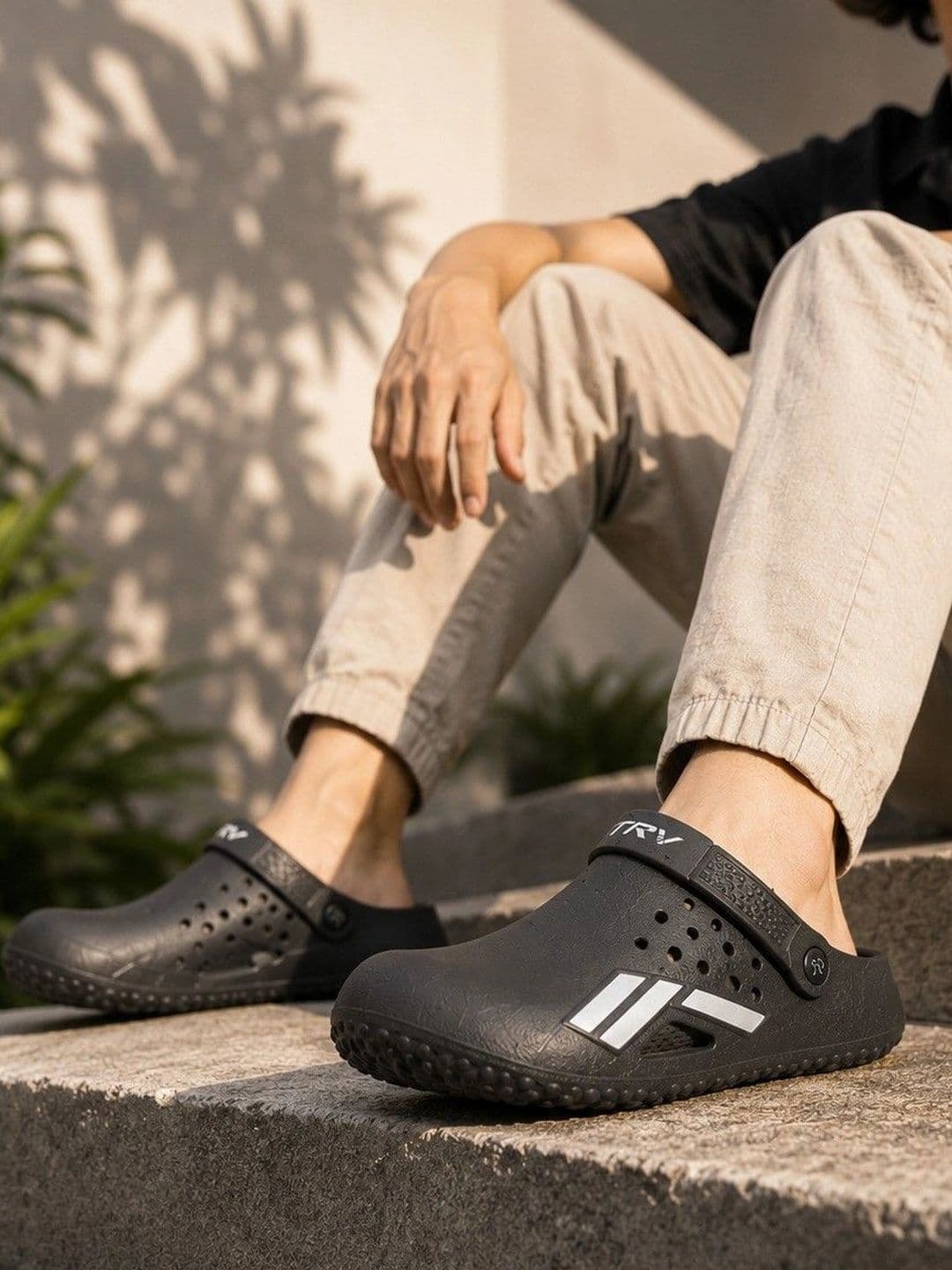 TRV Men Clogs Sandals - view 1