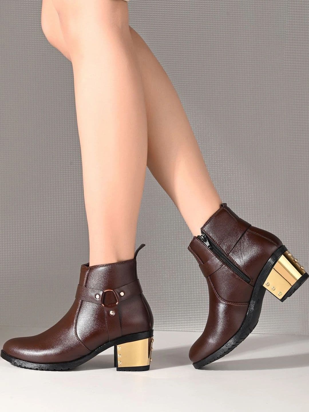 The Roadster Lifestyle Co Women Round Toe Zip Regular Boots - view 1