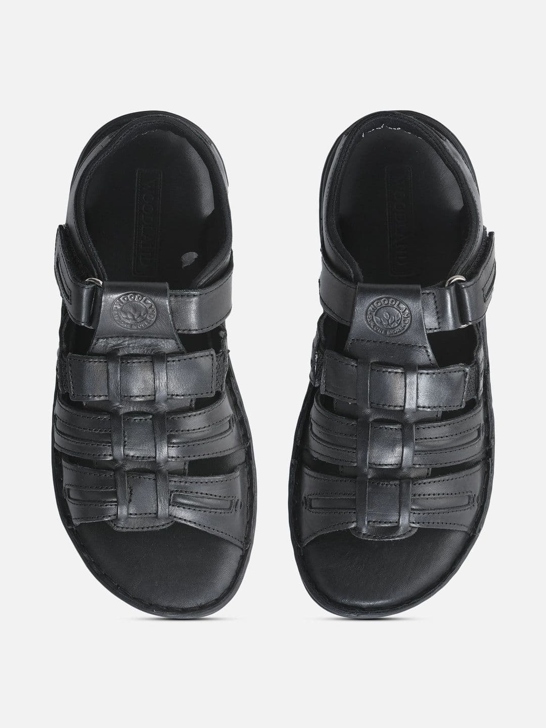 Woodland Men Leather Fisherman Sandals thumbnail 2
